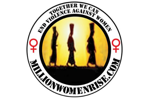 million women rise logo
